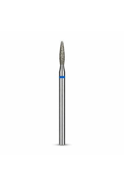 0.18 mm Mavi Alev Elmas Freze Ucu 2li Set Profesyonel Kütikül Temizleme & Manikür Pedikür Ucu (Orta Sertlik)